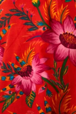 MAXI FLOWERS BLOUSE -Perfect Top Shop 295851 05