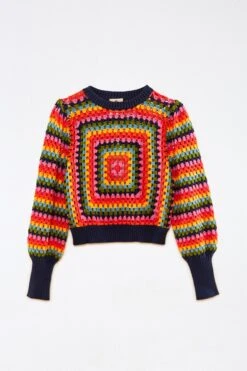Sunset Stripes Crochet Sweater -Perfect Top Shop 299661 06 1 eb7381a8 4e5b 4543 ba88 d9ec5cb3e225