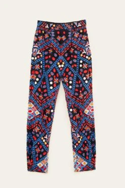 Farm Rio Embroidered Corduroy Pants -Perfect Top Shop 301854 05