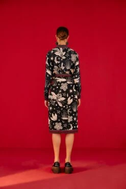 Farm Rio Black & White Cerrado Sky Shirt 10 Farm Rio Black & White Cerrado Sky Shirt -Perfect Top Shop 302034 04