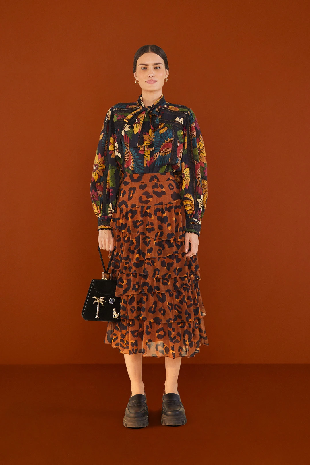 Farm Rio Macaw Ballet Blouse 4 Farm Rio Macaw Ballet Blouse - Image 2