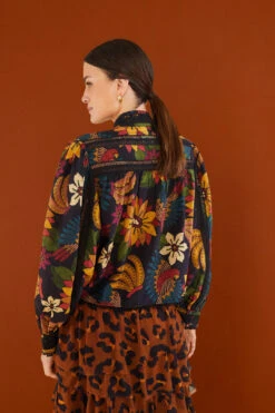 Farm Rio Macaw Ballet Blouse 9 Farm Rio Macaw Ballet Blouse -Perfect Top Shop 303782 03