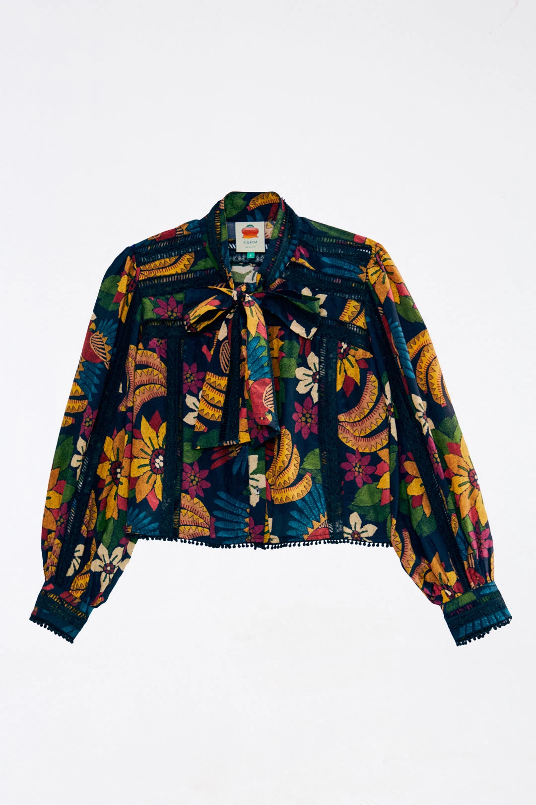 Farm Rio Macaw Ballet Blouse 7 Farm Rio Macaw Ballet Blouse - Image 5
