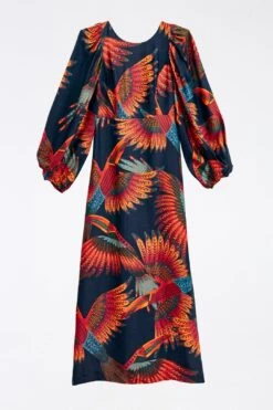 Farm Rio Arabesque Toucans Midi Dress -Perfect Top Shop 303801 06