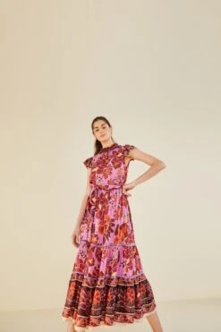 Farm Rio Sweet Floral Midi Dress -Perfect Top Shop 303821 05