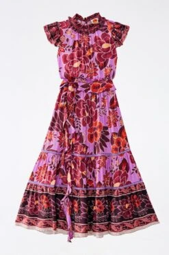 Farm Rio Sweet Floral Midi Dress -Perfect Top Shop 303821 07