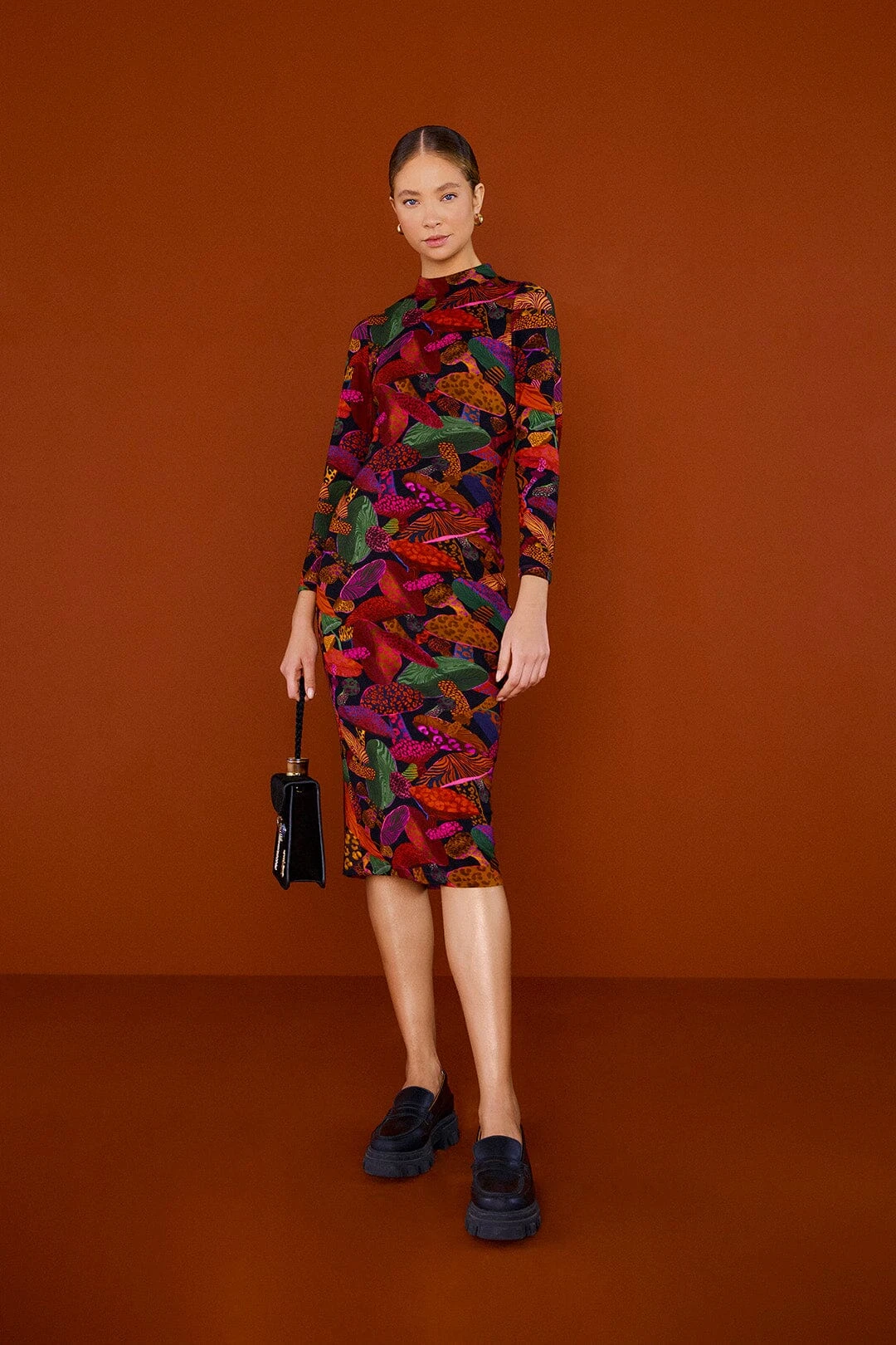 Farm Rio Leopard MushroomLenzing™ Ecovero™ Viscose Dress 3 Farm Rio Leopard MushroomLenzing™ Ecovero™ Viscose Dress