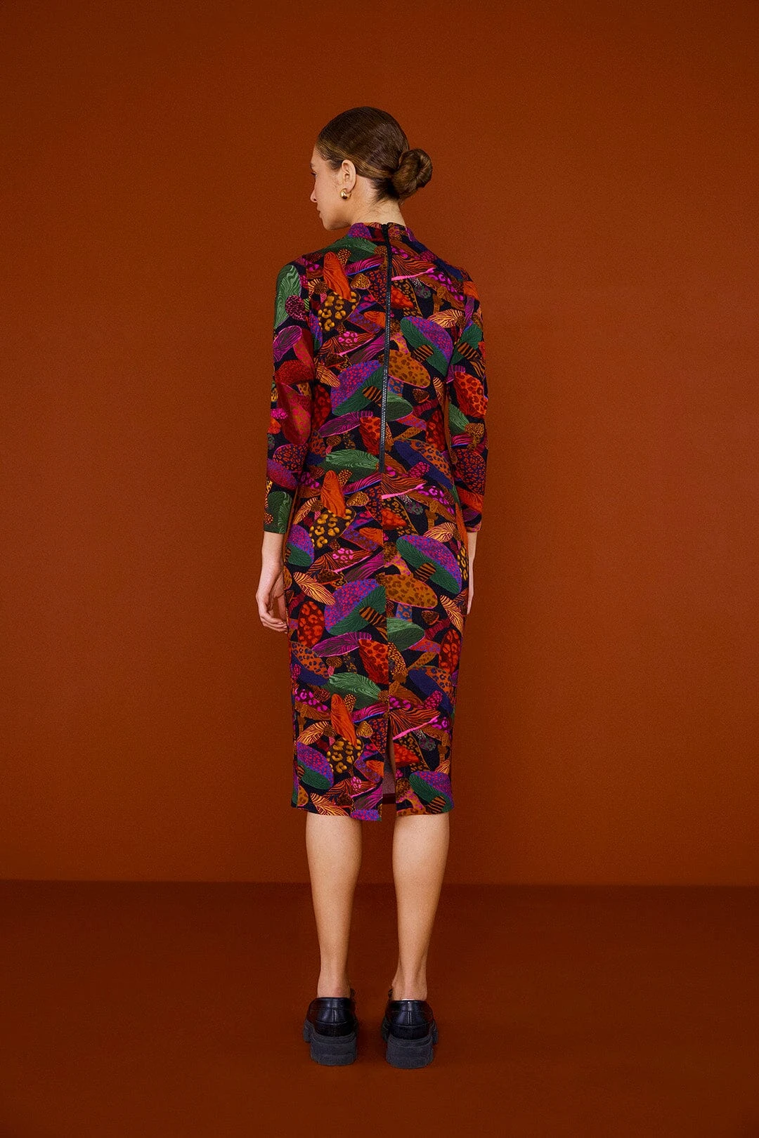 Farm Rio Leopard MushroomLenzing™ Ecovero™ Viscose Dress 5 Farm Rio Leopard MushroomLenzing™ Ecovero™ Viscose Dress - Image 3