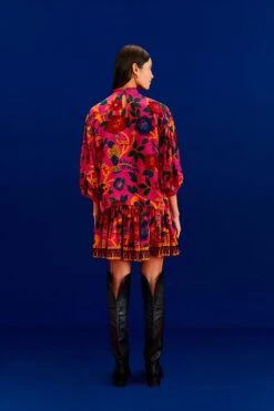 Farm Rio Pink Sweet Forest Blouse -Perfect Top Shop 303876 03