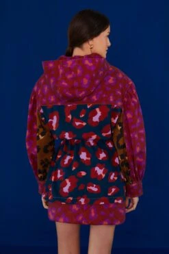 Farm Rio Mixed Leopards Canvas Jacket -Perfect Top Shop 303960 04