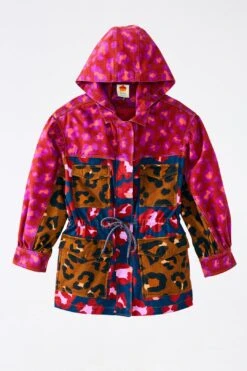 Farm Rio Mixed Leopards Canvas Jacket -Perfect Top Shop 303960 06