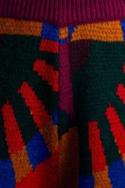 Farm Rio Graphic Toucans Sweater Pants -Perfect Top Shop 303996 05