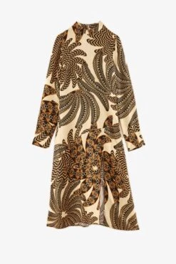 Farm Rio Sand Yawanawa Vanahu Lenzing™ Ecovero™ Viscose Midi Dress 11 Farm Rio Sand Yawanawa Vanahu Lenzing™ Ecovero™ Viscose Midi Dress -Perfect Top Shop 304582 05