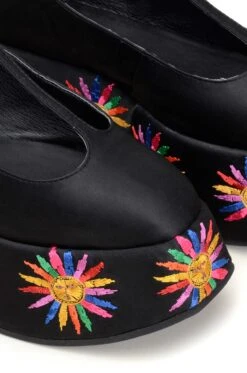 Black Platform Ballerina Mary Jane -Perfect Top Shop 304736 04