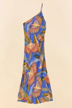 Farm Rio Blue Macaw Flight Lenzing™ Ecovero™ Viscose Midi Dress 11 Farm Rio Blue Macaw Flight Lenzing™ Ecovero™ Viscose Midi Dress -Perfect Top Shop 305297 06