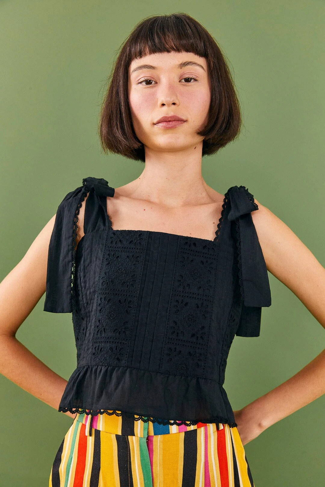 Farm Rio Black Lace Top 3 Farm Rio Black Lace Top