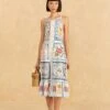 Farm Rio Grandma Gift Embroidered Midi Dress -Perfect Top Shop 306112 01