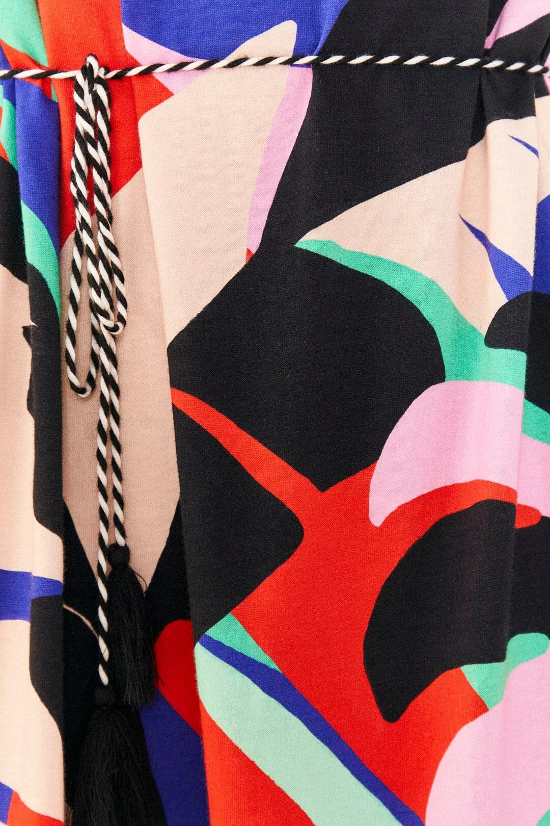 Farm Rio Colorful Monstera Organic Cotton T-Shirt Dress 6 Farm Rio Colorful Monstera Organic Cotton T-Shirt Dress - Image 4