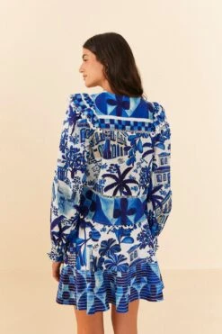 Farm Rio Sweet Rio Long Sleeve Blouse -Perfect Top Shop 306236 04