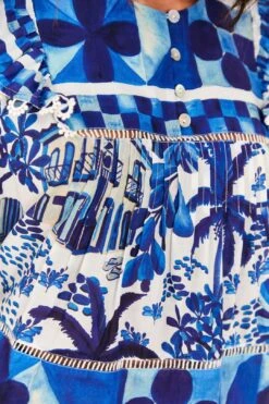 Farm Rio Sweet Rio Long Sleeve Blouse -Perfect Top Shop 306236 05