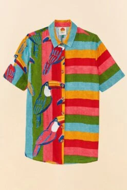 Farm Rio Wonderful Toucans Unisex Shirt -Perfect Top Shop 306242 010