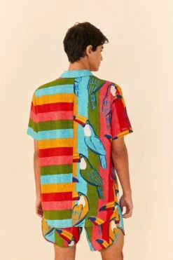 Farm Rio Wonderful Toucans Unisex Shirt -Perfect Top Shop 306242 08