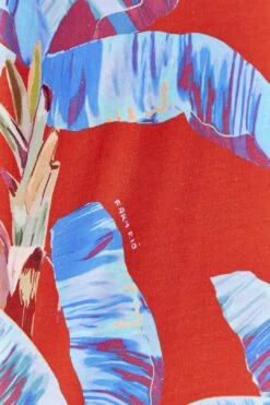 Farm Rio Red Sweet Jungle Organic Cotton T-Shirt 12 Farm Rio Red Sweet Jungle Organic Cotton T-Shirt -Perfect Top Shop 306256 05