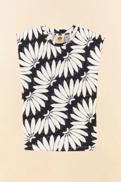 Farm Rio Black Copacabana Organic Cotton T-Shirt -Perfect Top Shop 306319 06