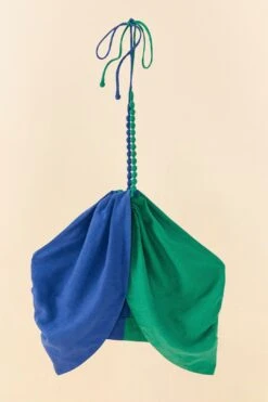 Farm Rio Blue And Green Crop Top -Perfect Top Shop 306345 04