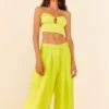 Farm Rio Lime Green Pants -Perfect Top Shop 306349 01