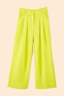 Farm Rio Lime Green Pants -Perfect Top Shop 306349 06