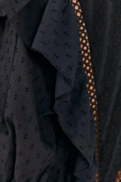 Farm Rio Black Lace Bodysuit -Perfect Top Shop 306354 05