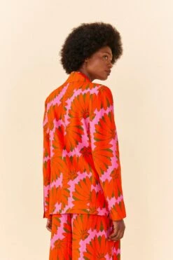 Farm Rio Pink Copacabana Blazer 11 Farm Rio Pink Copacabana Blazer -Perfect Top Shop 306369 04