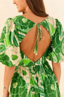 Farm Rio Tropical Groove Midi Dress -Perfect Top Shop 306391 02