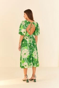 Farm Rio Tropical Groove Midi Dress -Perfect Top Shop 306391 04