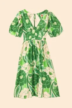 Farm Rio Tropical Groove Midi Dress -Perfect Top Shop 306391 06