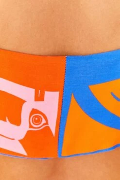 Farm Rio Mixed Rainbow Toucans Crop Top 12 Farm Rio Mixed Rainbow Toucans Crop Top -Perfect Top Shop 306649 05