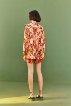 Farm Rio Pink Mango Trees Blouse -Perfect Top Shop 306655 04