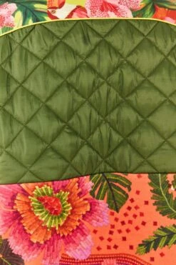 Farm Rio Orange Blooming Garden Sweatshirt -Perfect Top Shop 306672 05