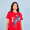 Farm Rio Aries Zodiac Organic Cotton T-Shirt 1 Farm Rio Aries Zodiac Organic Cotton T-Shirt -Perfect Top Shop 306689 01