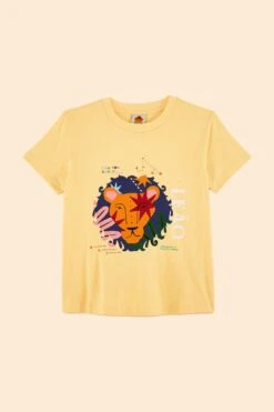 Farm Rio Leo Zodiac Organic Cotton T-Shirt 11 Farm Rio Leo Zodiac Organic Cotton T-Shirt -Perfect Top Shop 306693 05