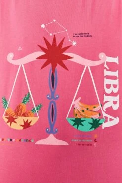 Farm Rio Libra Zodiac Organic Cotton T-Shirt -Perfect Top Shop 306695 04