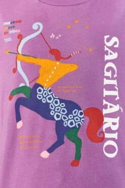 Farm Rio Sagittarius Zodiac Organic Cotton T-Shirt -Perfect Top Shop 306697 03