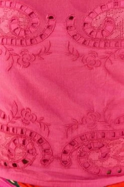 Farm Rio Pink Lace Blouse -Perfect Top Shop 306900 041