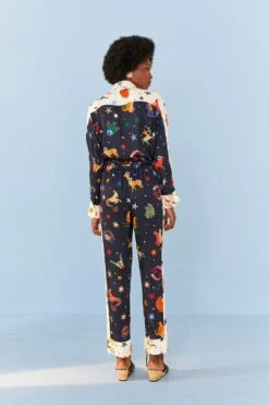 Farm Rio Zodiac Lenzing™ Ecovero™ Viscose Pants -Perfect Top Shop 307013 03