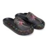 Farm Rio Black Coconut Tree Flat Clog -Perfect Top Shop 307688 01
