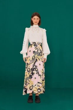 Farm Rio Off-White Romantic Blouse -Perfect Top Shop 308187 03