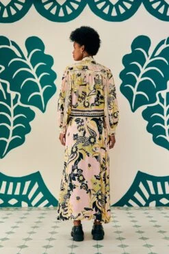 Farm Rio Sand Vintage Forest Blouse 10 Farm Rio Sand Vintage Forest Blouse -Perfect Top Shop 308206 04