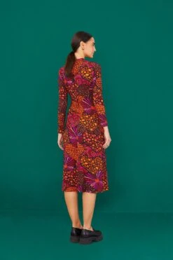 Farm Rio Leopard Hearts Jersey Dress -Perfect Top Shop 308218 03