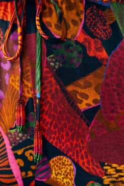 Farm Rio Leopard Mushroom Lenzing™ Ecovero™ Viscose Pants -Perfect Top Shop 308267 04